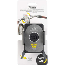 Nite Ize Squeeze Rotating Smartphone Bar Mount, Universal Bike Phone Holder