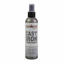 Camp Chef Premium Cast Iron Conditioner Spray 8 Oz. CSCP Grey Quantity: 1 Volume: 8 oz