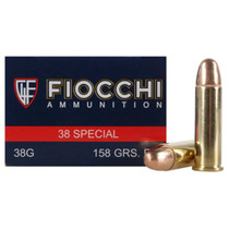 Fiocchi Range Dynamics Ammunition 38 Special 158 Grain Full Metal Jacket 50 Rounds