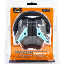 Walkers Razor Slim Passive Earmuffs Compact Hearing Protection Women/Youth Size Teal