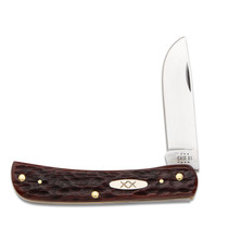 Case Knives Mahogany Bone Sod Buster 36" Folding Knife