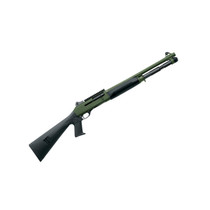 Benelli M4 12 Gauge Semi Auto 18.5" OD Green Ghost Rings