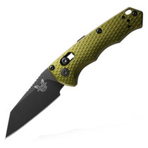 Benchmade Knives Auto Immunity Auto Open 5.94" Woodland Green Aluminum