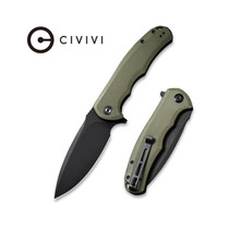Civivi Knives Praxis Flipper G10 Handle 3.75" OD Green