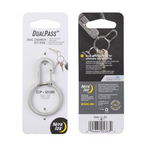 Night Ize Dualpass Dual Chanber Key Ring