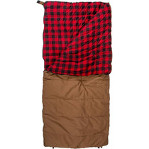 Grizzly 6 Lbs. Grizzly Sleeping Bag Brown/Flannel