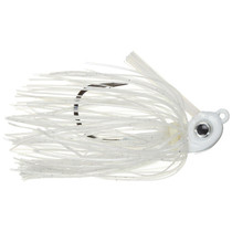 Missile Jigs Mini Swim Jig Pearl White 3/16