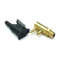 Seasense 50052272 3/8" Barb Female Fuel Line Connector Resin Oem: 176 Black