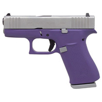 Glock 43X Purple / Silver 9Mm 3.41" Barrel 10-Rnd
