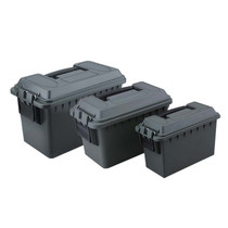 Mossy Oak Outfitters Plastic Ammo Boxes Olive Drab 3 PC