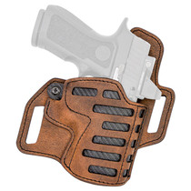 Versacarry Compound OWB Holster for Most 1911 Optic Ready Brown