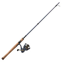 Pflueger President Spinning Combo 6'6" Light 2 Pc Cork Handle 5.2:1 Gear Ratio