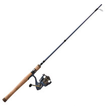Pflueger President Spinning Combo 6'9" Medium Light 1 Pc Cork Handle 5.2:1 Gear Ratio
