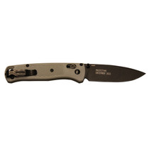 Benchmade Bugout Storm Gray Grivory Drop-Point 3.24" Prototype 2023