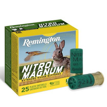 Remington Nitro Magnum 12 Gauge 4 Shot Size 25 Rounds