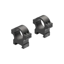 Leupold Cross-Slot (Weaver Style) Open Range Cross-Slot Rings 1" Medium Matte