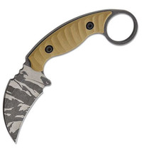Toor Knives Limited Edition Karsumba R Fixed Karambit 2.5" Tiger Stripe Camo