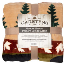 Carstens Cascade Ridge Plush Sherpa Throw Blanket
