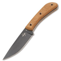 Boker Plus Little Rok 4.09" Fixed Micarta Brown