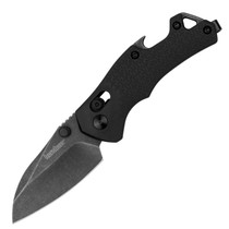 Kershaw Craze 2.35" Folding Reverse Tanto Point BlackWash Glass-filled nylon
