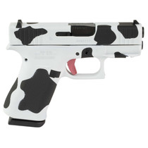 GLOCK 43X 9mm 3.41" Barrel 10 Round Cow Print Frtrail