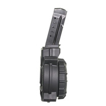 ProMag S&W Shield 9mm 50 Round Drum Magazine BLACK Polymer DRM-A15