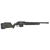 Ruger American Hunter 308 Win 5+1 20" Matte Black Threaded Barrel, OD Green