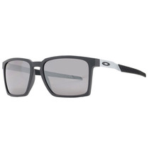 Oakley Exchange Sun Satin Black Frame Prizm Black Rectangular Lenses