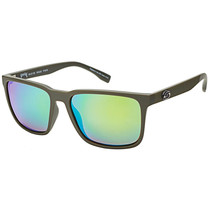 Strike King S11 Rogue Polarized Matte OD Green - Revo Green Mirror/Amber Lens Sunglasses