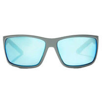 Bajio Bales Beach Sunglasses Matte Basalt Frame/Blue Plastic Lens