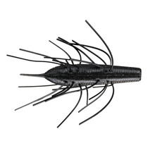Geecrack Imo Kemushi Stick Worm 3.75" 4 Pack Solid Black