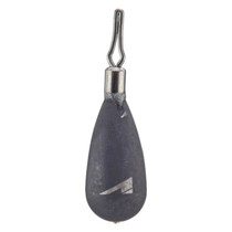 Ark Fishing No Chip Tungsten Tear Drop Shot Weights 3/8 Oz Matte Black