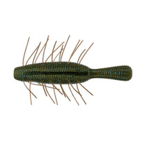 Yamamoto Fuzzy Nuki 3.5" 4 Pack Green Pumpkin Blue