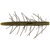 Yamamoto Fuzzy Senko 4" Green Pumpkin Black Fleck