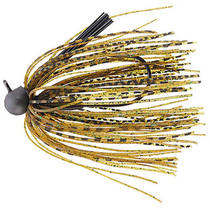 Queen Tackle Tungsten Finesse Peanut Football Jig 3/8 Oz Green Pumpkin Green
