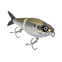 Strike King Hog Father Jr 7'' Chrome Herring