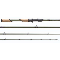 St. Croix Mojo Bass Trigon Casting Rods 6'10'' 1 pc Medium Power Moderate Action  Lite Crank (Glass)
