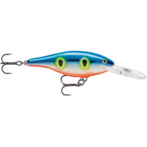 Rapala Shad Rap 1 1/2 inch Medium Diving Crankbait 4 Blue Eyes
