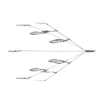 Diamond Baits 6.5" Diamond Mine Umbrella Rig Nickel 6.5" 8 Blade