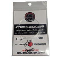 Fishing Addiction Walleye Trolling Leader 48"