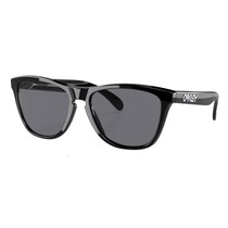 Oakley Frogskins Polished Black Frame Grey Polycarbonate Lense