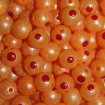 Trout Beads 8mm Mango Egg