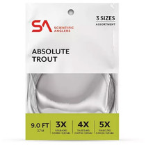 Scientific Anglers Absolute Trout Leader Assortment 3X - 4X - 5X