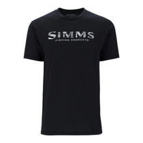 Men's Simms Shroud Fill Logo T-Shirt Black M