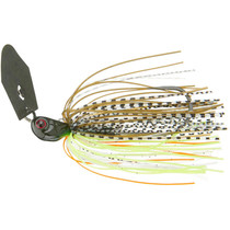 Hag's Baits Hurricane Bladed Jig - 1/2 oz Green Pumpkin Shad