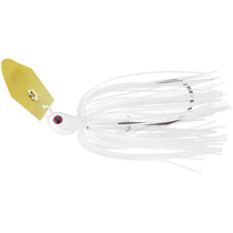 Hag's Baits Hurricane Bladed Jig - 1/2 oz White