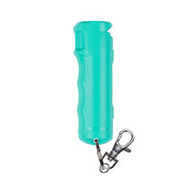 SABRE Fast Flip Top Pepper Gel with Snap-Clip Keychain, Mint Green