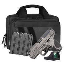 Smith & Wesson M&P®9 M2.0 9mm 3.6" Barrel 15 Round Compact Thumb Safety Carry On Bundle
