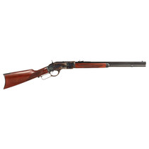 Taylors & Company 550220COM 1873 Comanchero Uberti Full Size 38 Special/357 Mag 10+1 20" Blued Octagon Barrel, Color Case Hardened Steel Receiver, Checkered Walnut Fixed Stock, Right Hand