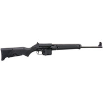 Kel-Tec SU16BLK SU-16 Sport Utility 5.56x45mm NATO Caliber with 18.50" Barrel, 10+1 Capacity, Black Metal Finish, Black Fixed Storage Compartment Stock Right Hand